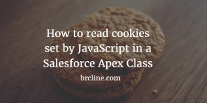 How to read cookies set by JavaScript in a Salesforce Apex Class