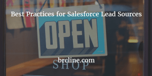 Best Practices for Salesforce Lead Sources