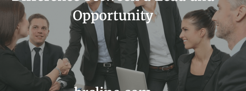 Difference Between a Lead and Opportunity in Salesforce