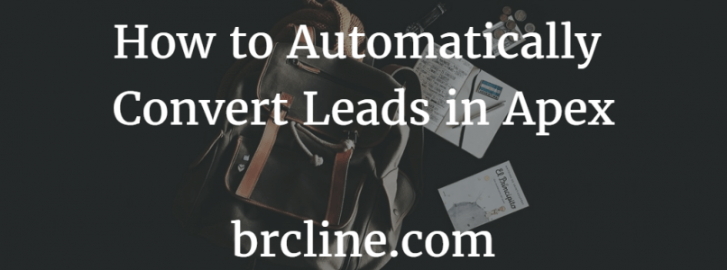 How To Automatically Convert Leads In Apex