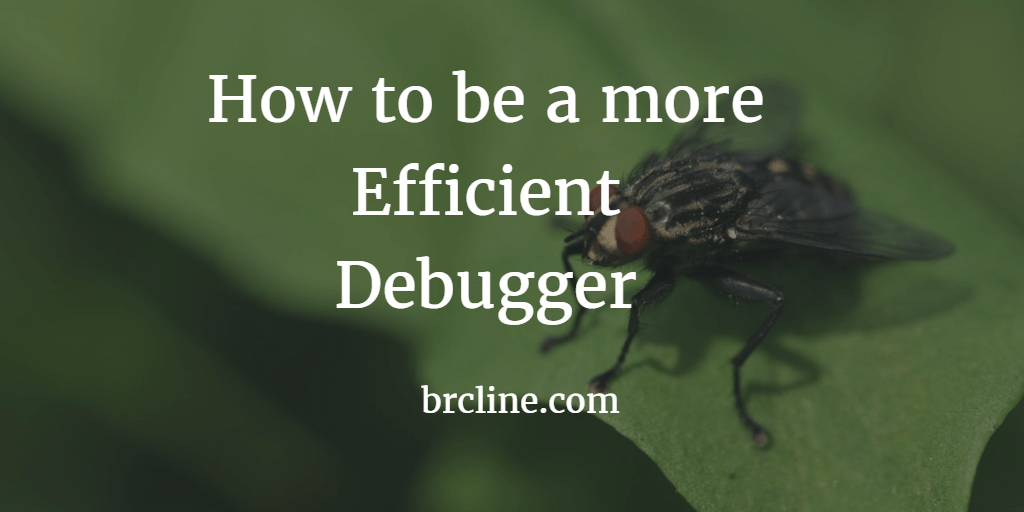 How to be a More Efficient Debugger