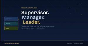 Supervisor Manager Leader